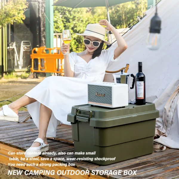 Boîte de Rangement Voiture Grande Capacité – Camping & Voyage