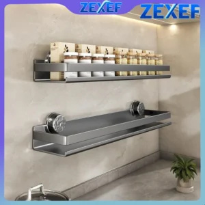 Étagère murale d’angle ZEXEF – Cuisine, Salle de bain, Rangement élégant