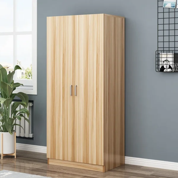 Organisateur de placard en bois moderne – Rangement vêtements pratique – Image 4