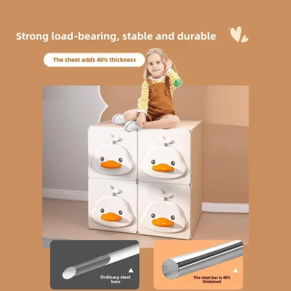 Organisateur vêtements bébé – Rangement placard et commode enfant – Image 3