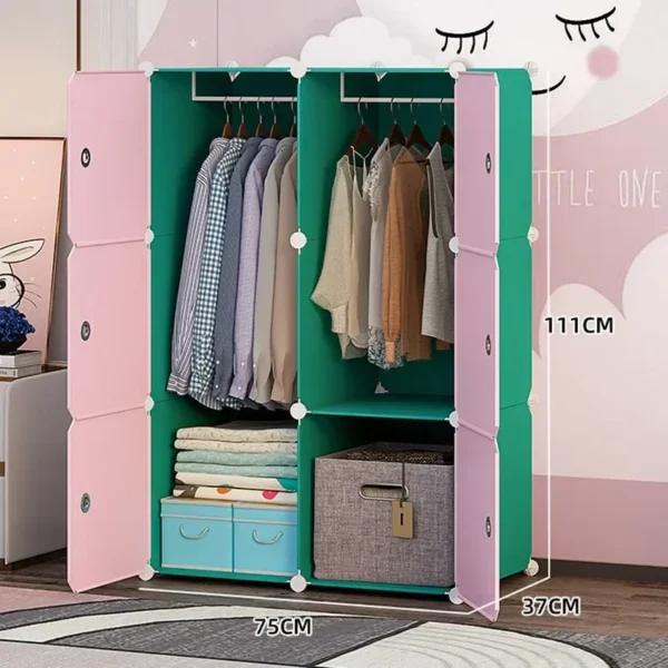 Placard de rangement enfant pas cher – Armoire modulable chambre – Image 5
