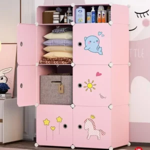 Placard de rangement enfant pas cher – Armoire modulable chambre
